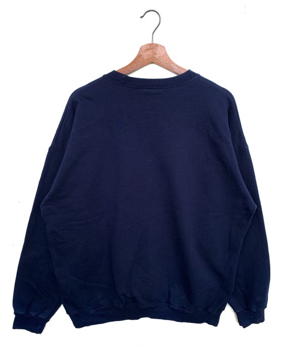 Dark blue vintage sweatshirt sales