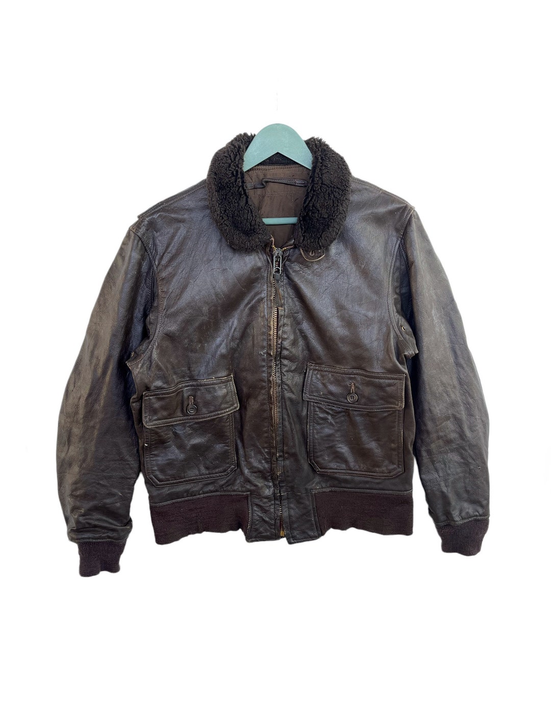 ジャケット・アウター vintage leather jacket us military il_1080xN.4200622496_k9bt.jpg