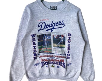 Sudadera vintage de Hideo Nomo Lee de los Dodgers de Los Ángeles, años 90 (talla M)