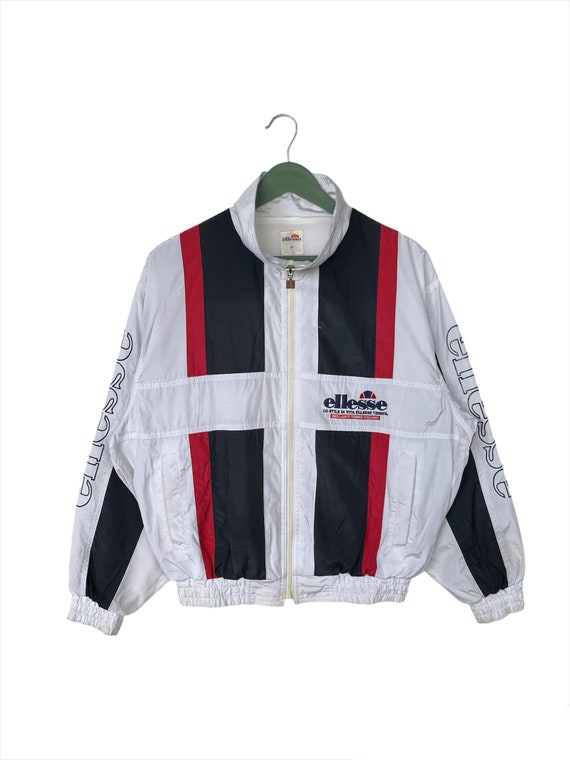 Vintage Ellesse Windbreaker Jacket/Size M/Multico… - image 1