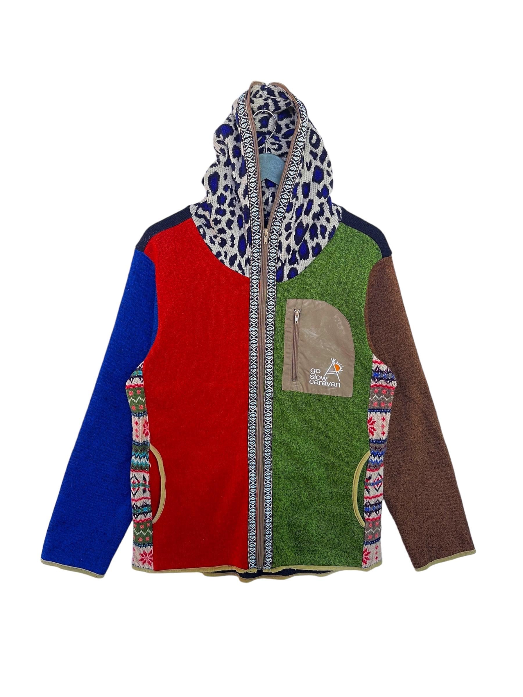 Go Slow Caravan Knit Sweater Hoodie - Etsy