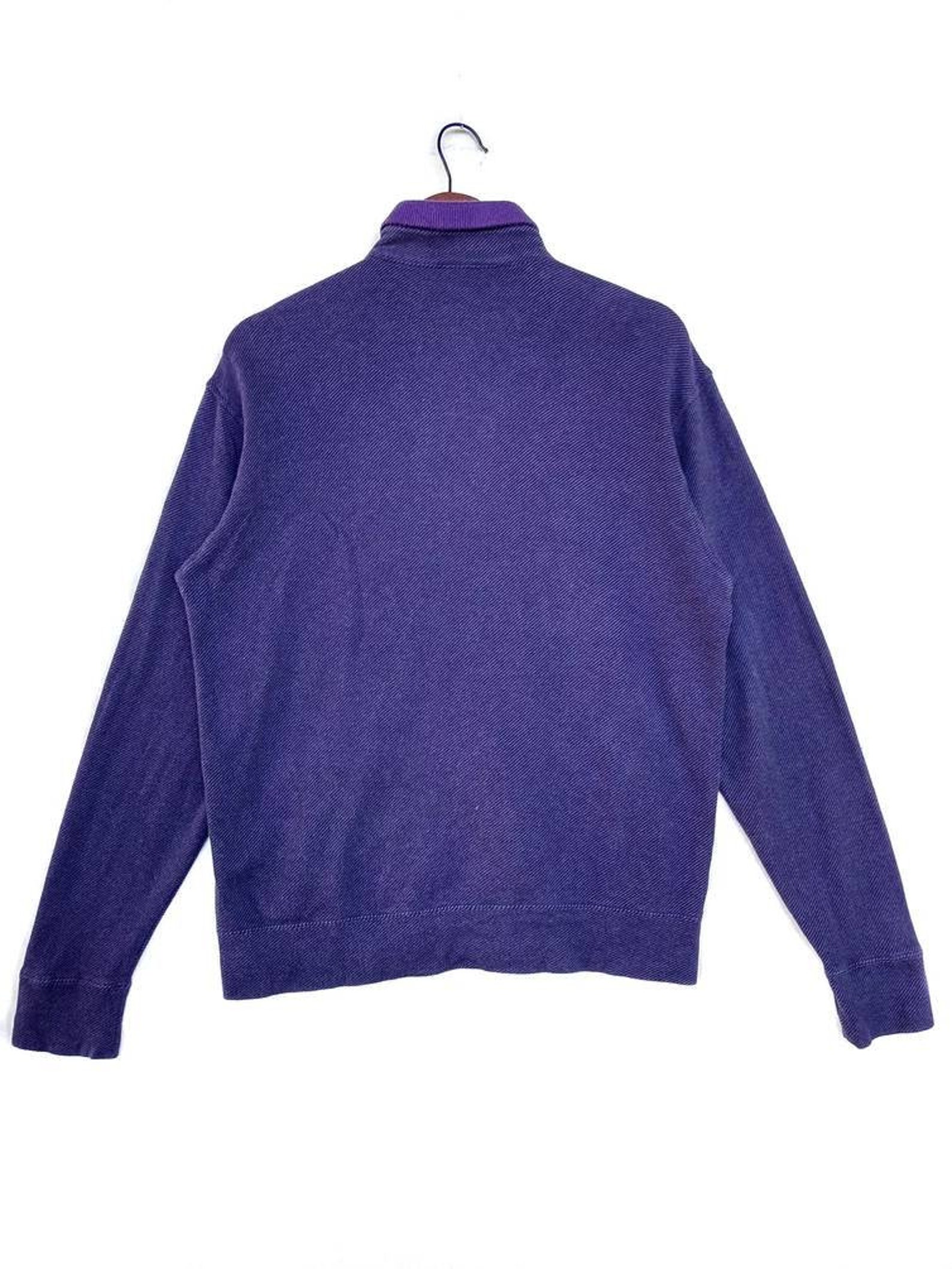 Mcgregor Sweater Full Zip..color Purple....saiz M - Etsy