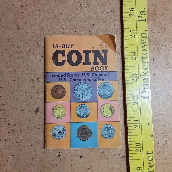 Vintage Hi-buy Coin Book Guide for Coin Selling Collecting Sorting, Pricing  Guide Manual Handbook, 1964 1965 US Commemorative Coins 