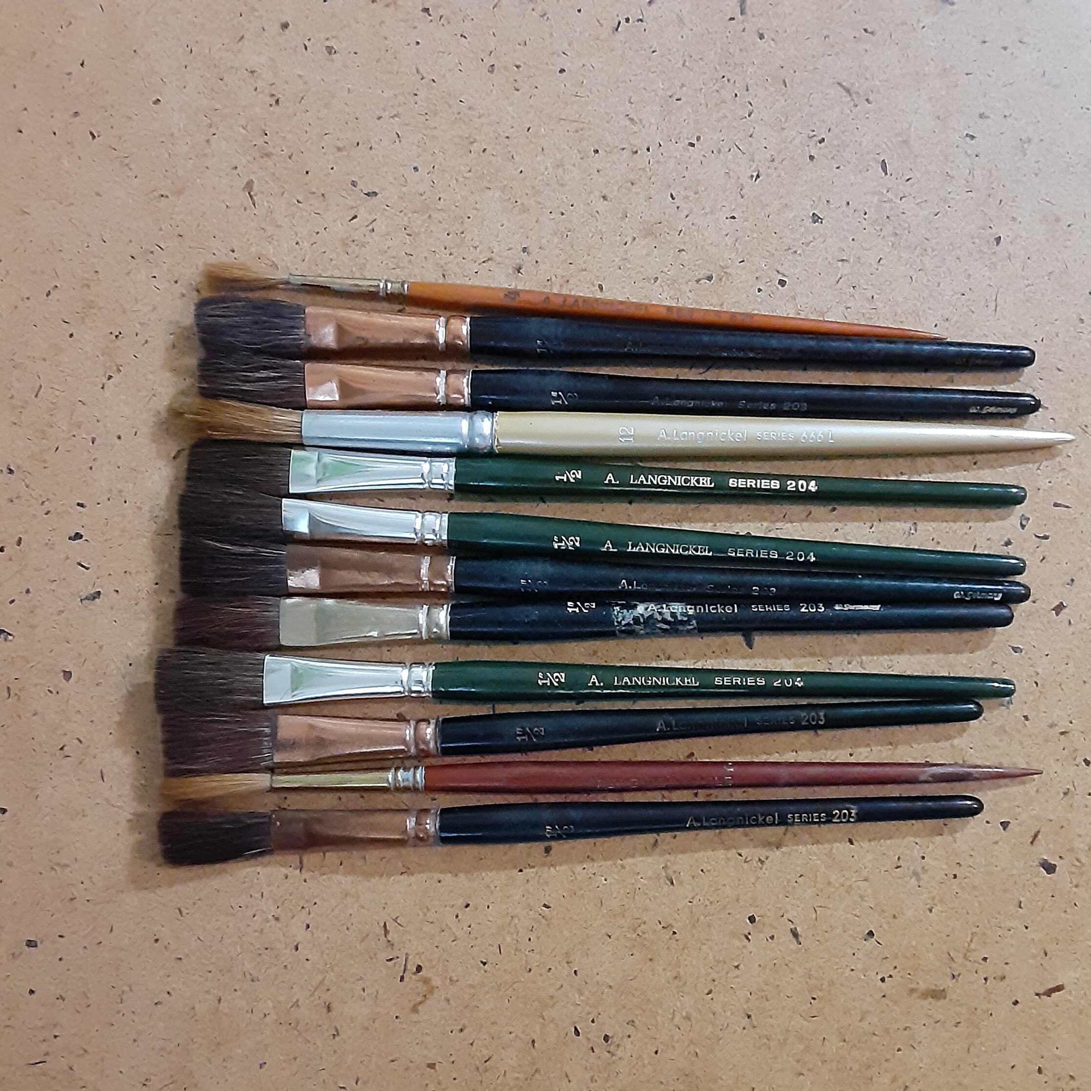Da Vinci Paintbrush, Paint Brushes Series 1865, Size 16, Filbert Light Ox  Hair Oil and Acrylic Paint Brush. Watercolor, Gouache 