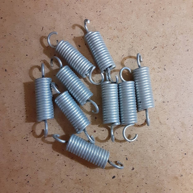 9 Steel Coils Springs for Crafting Upcycling Repurposing Etsy