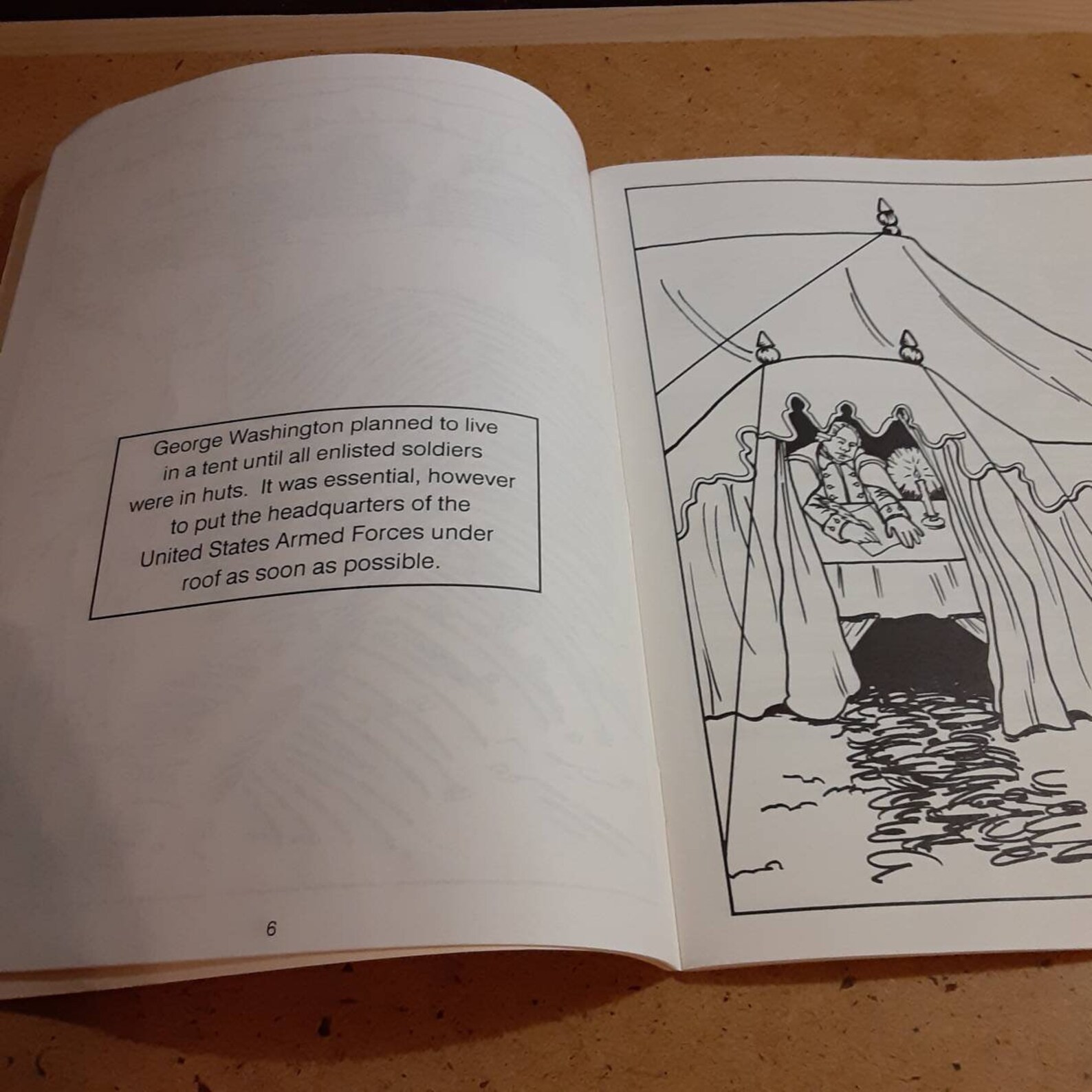 Vintage Valley Forge coloring book 1991 storybook of the | Etsy