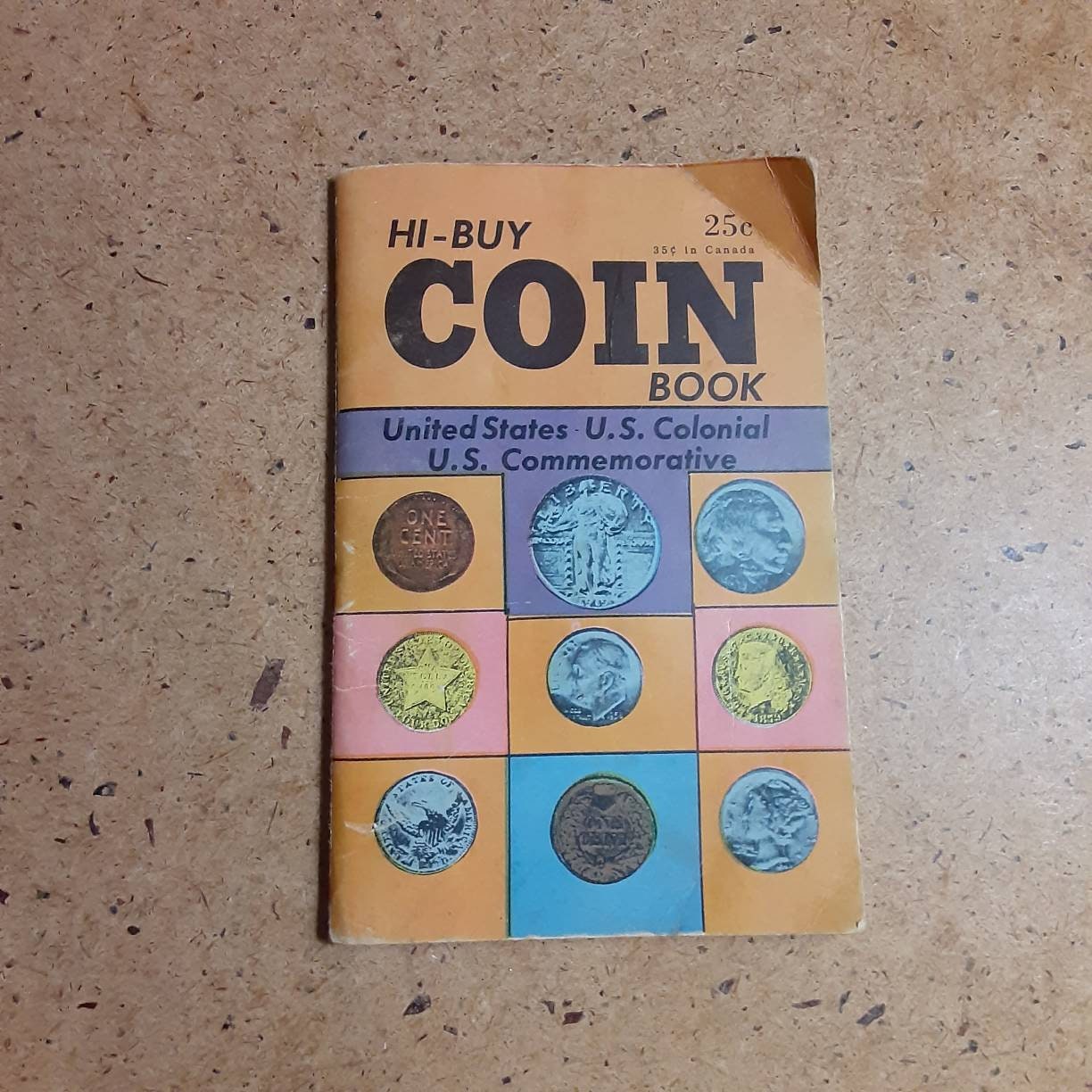 Vintage Hi-buy Coin Book Guide for Coin Selling Collecting Sorting