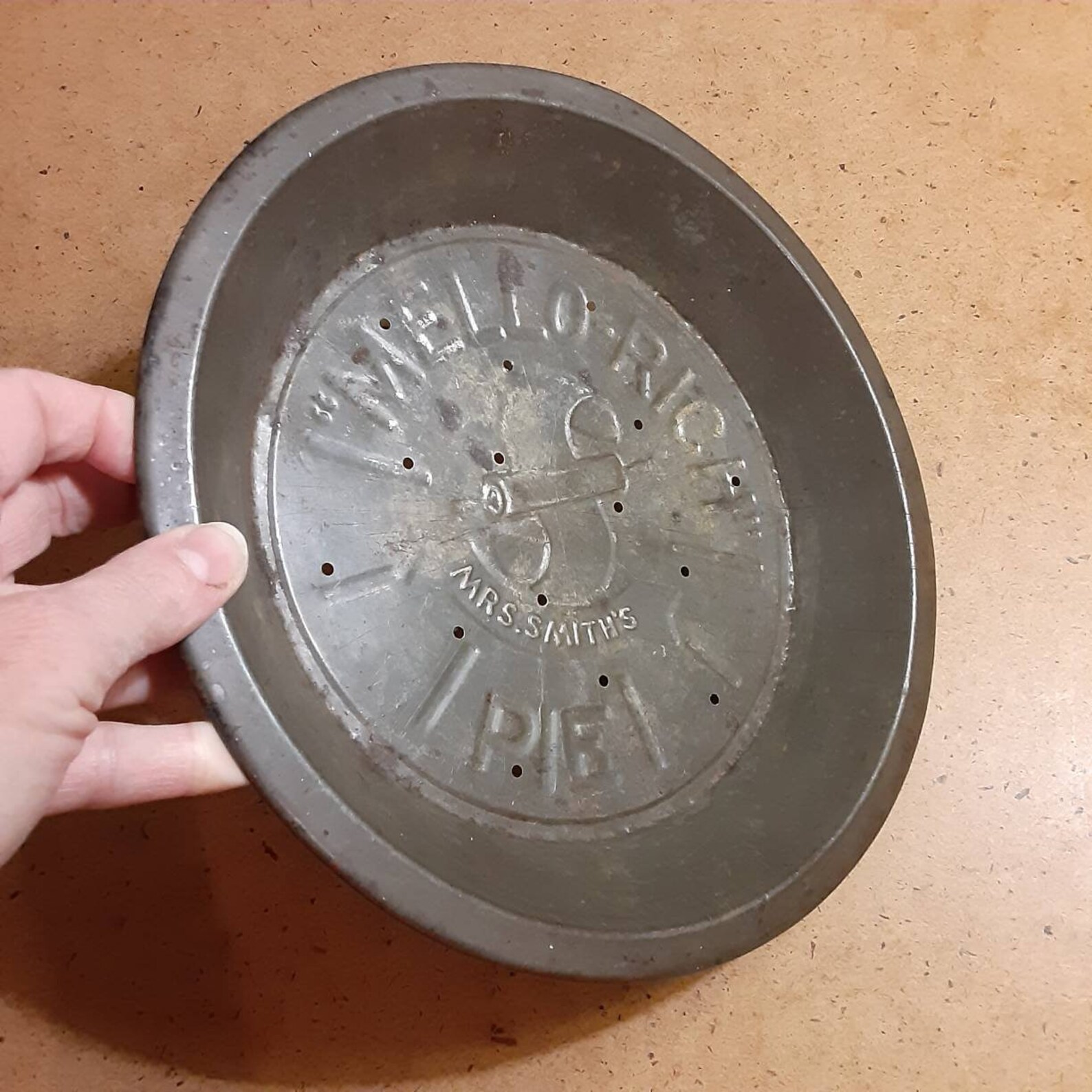 Vintage Metal Pie Tins of Different Brands for Retro Kitchen Etsy