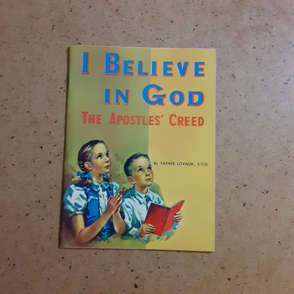 Vintage Catholic Children's Book i Believe in Etsy