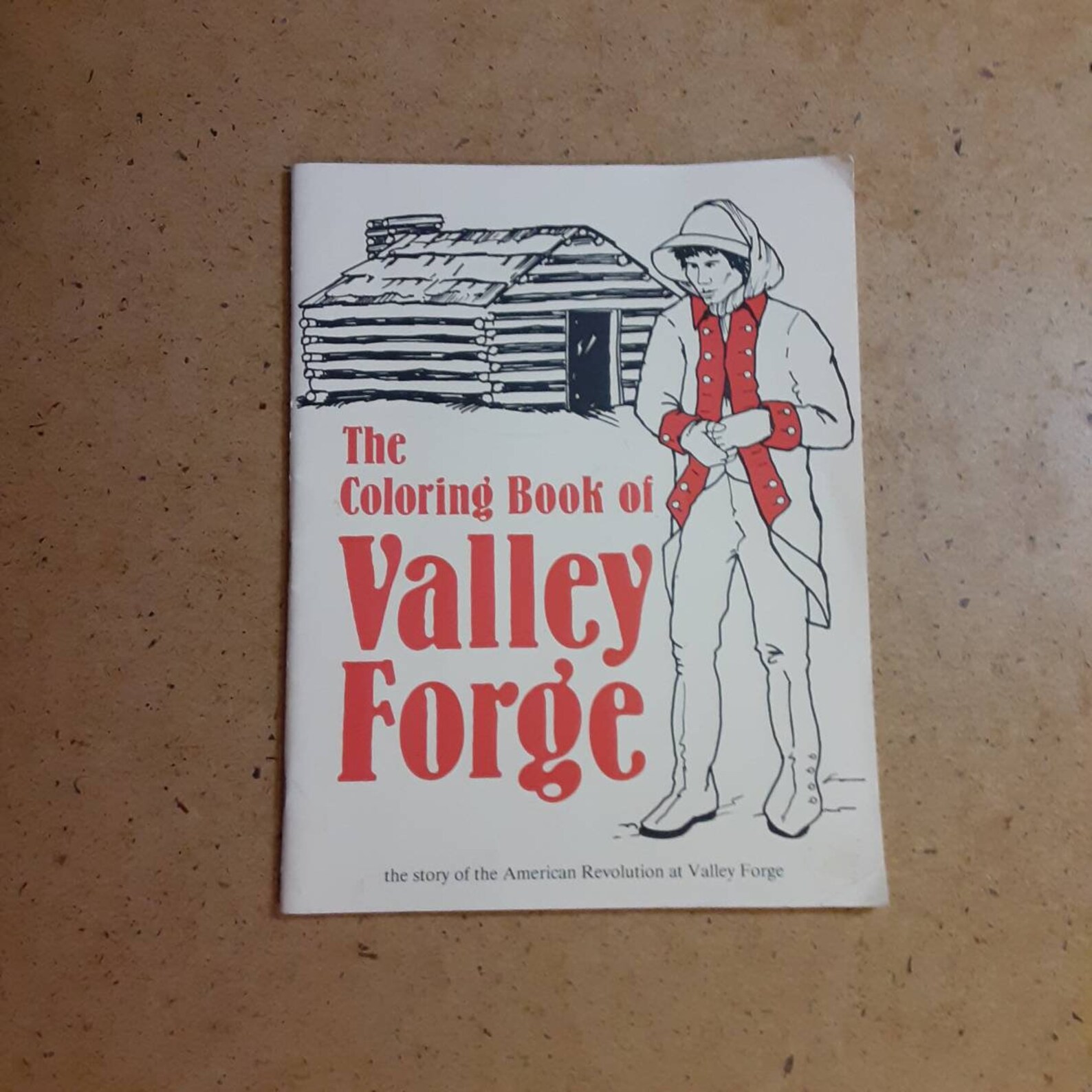 Vintage Valley Forge coloring book 1991 storybook of the | Etsy