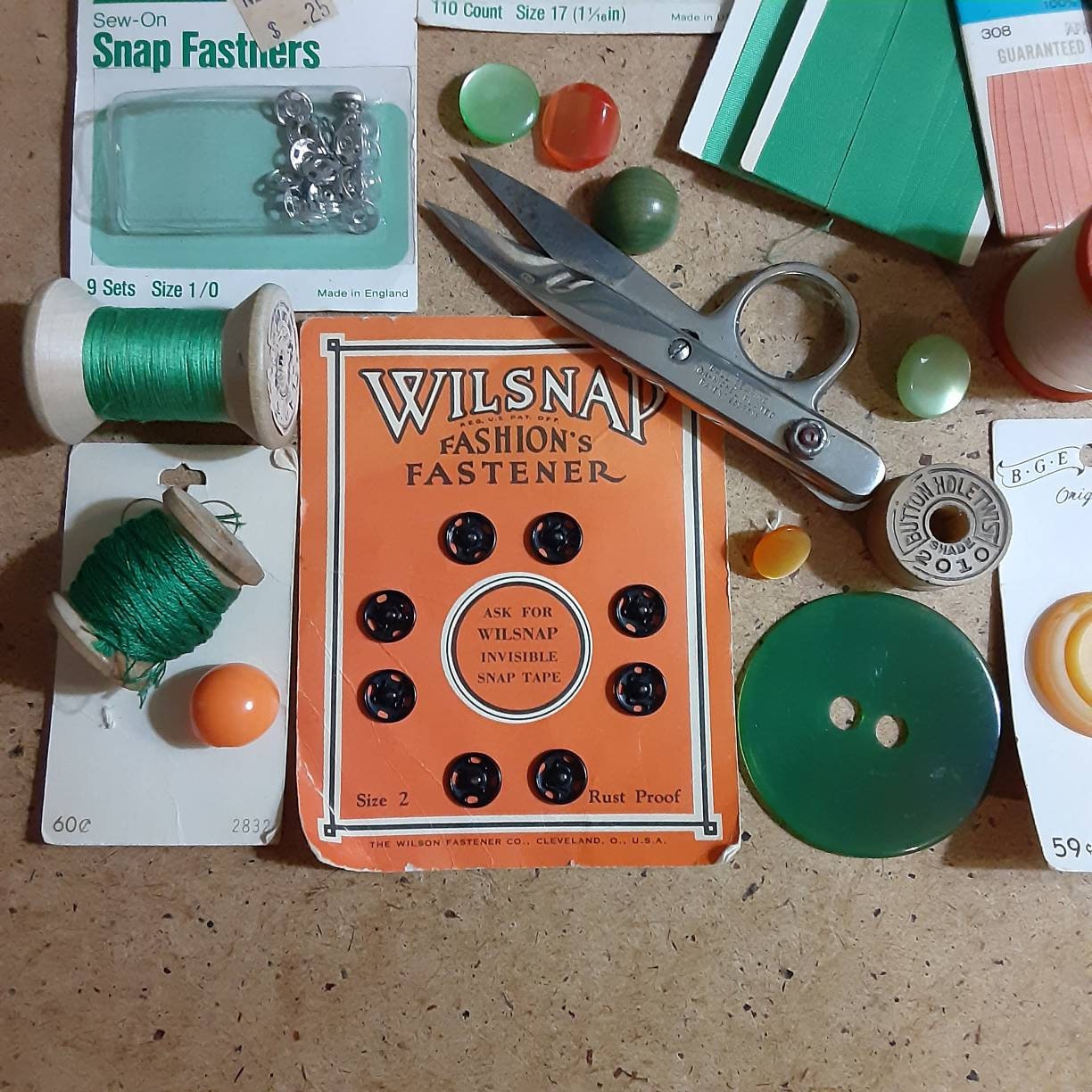 How to Make a Vintage Button Needle Minder and Needle Threader — Sum of  their Stories Craft Blog