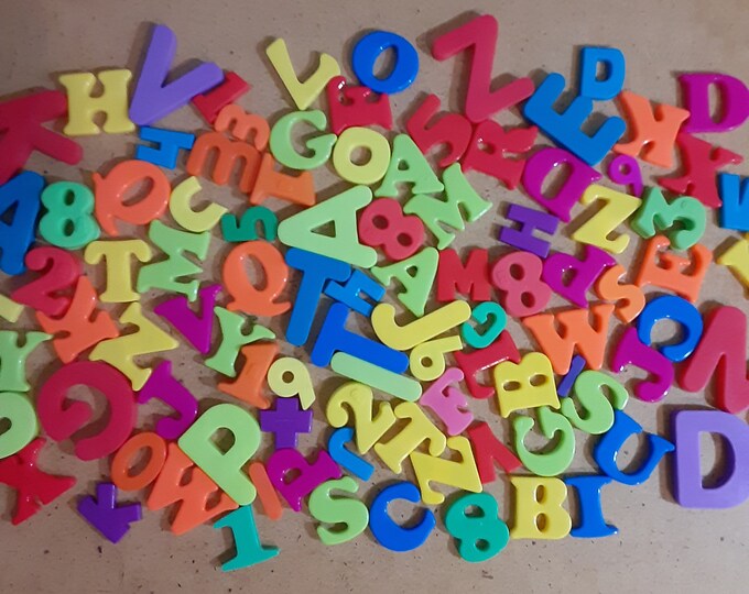 Letters & Numbers for Educational or Artistic Use, Big Lot of