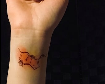 Serotonin Tattoo Etsy
