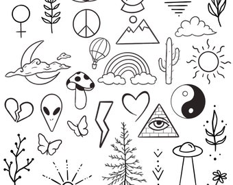 Top 103+ about easy tattoo outlines unmissable - in.daotaonec