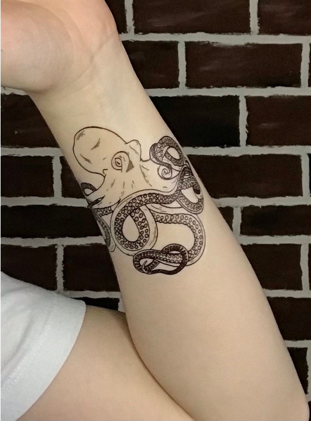 Octopus Temporary Tattoo - Etsy Israel Octopus Temporary Tattoo - Etsy Israel