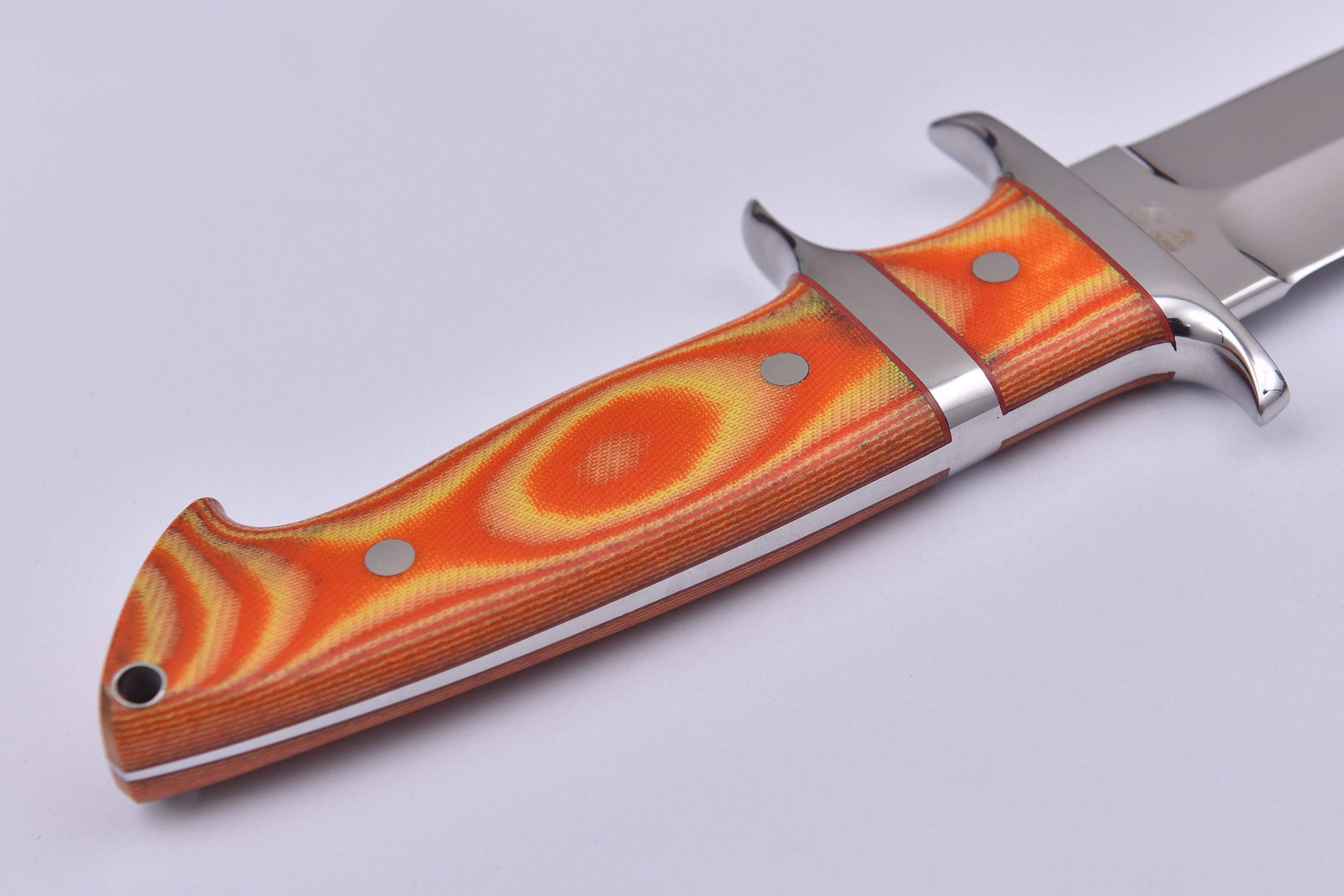 Loveless style Sub Hilt Big Bear 12 inches Knife l Full Tang Etsy