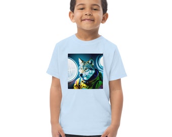 Astro Wolf Toddler t-shirt