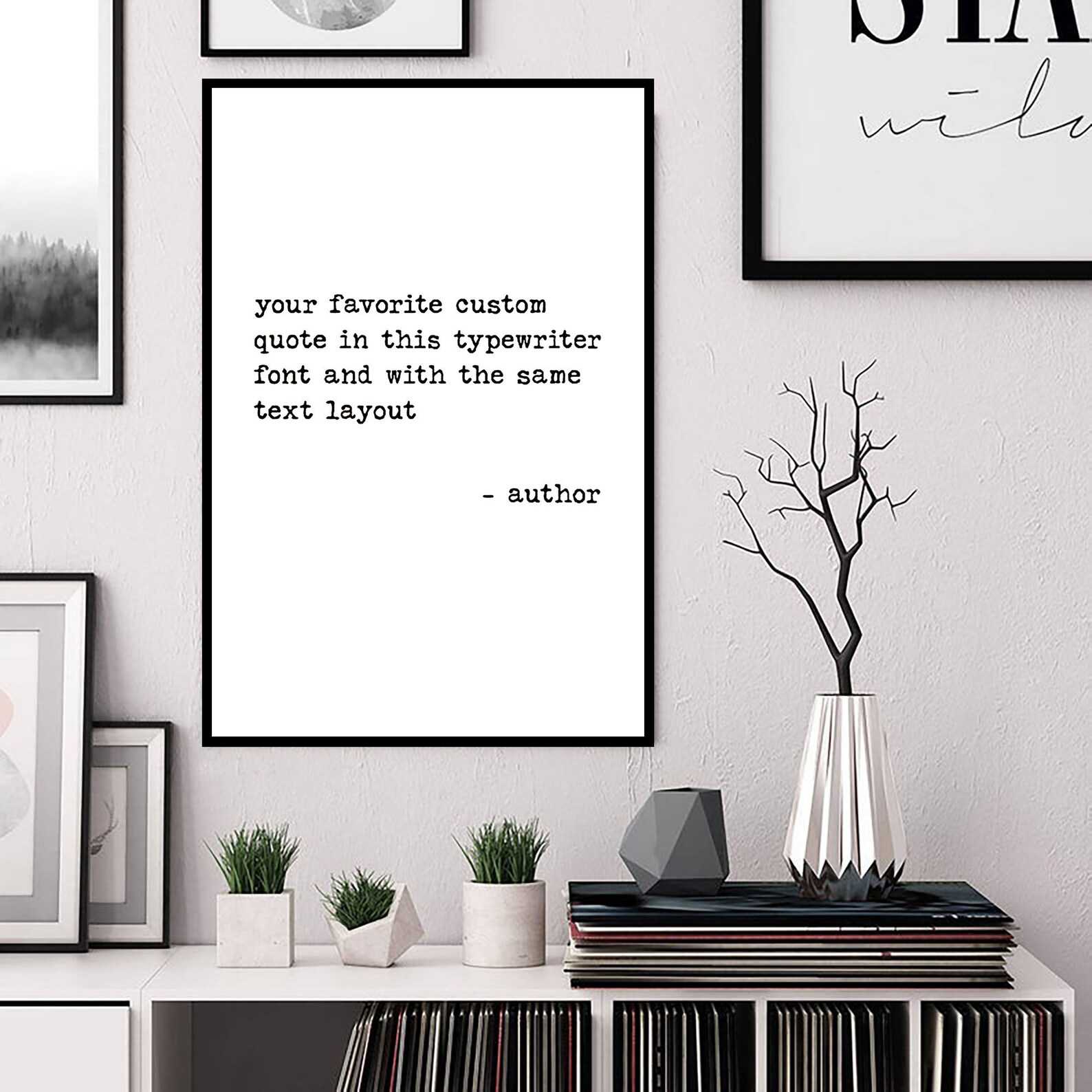 Custom Quote Print Quote Wall Art Inspirational Quotes Etsy