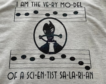 The Very Model of a Scientist Salarian T-Shirt