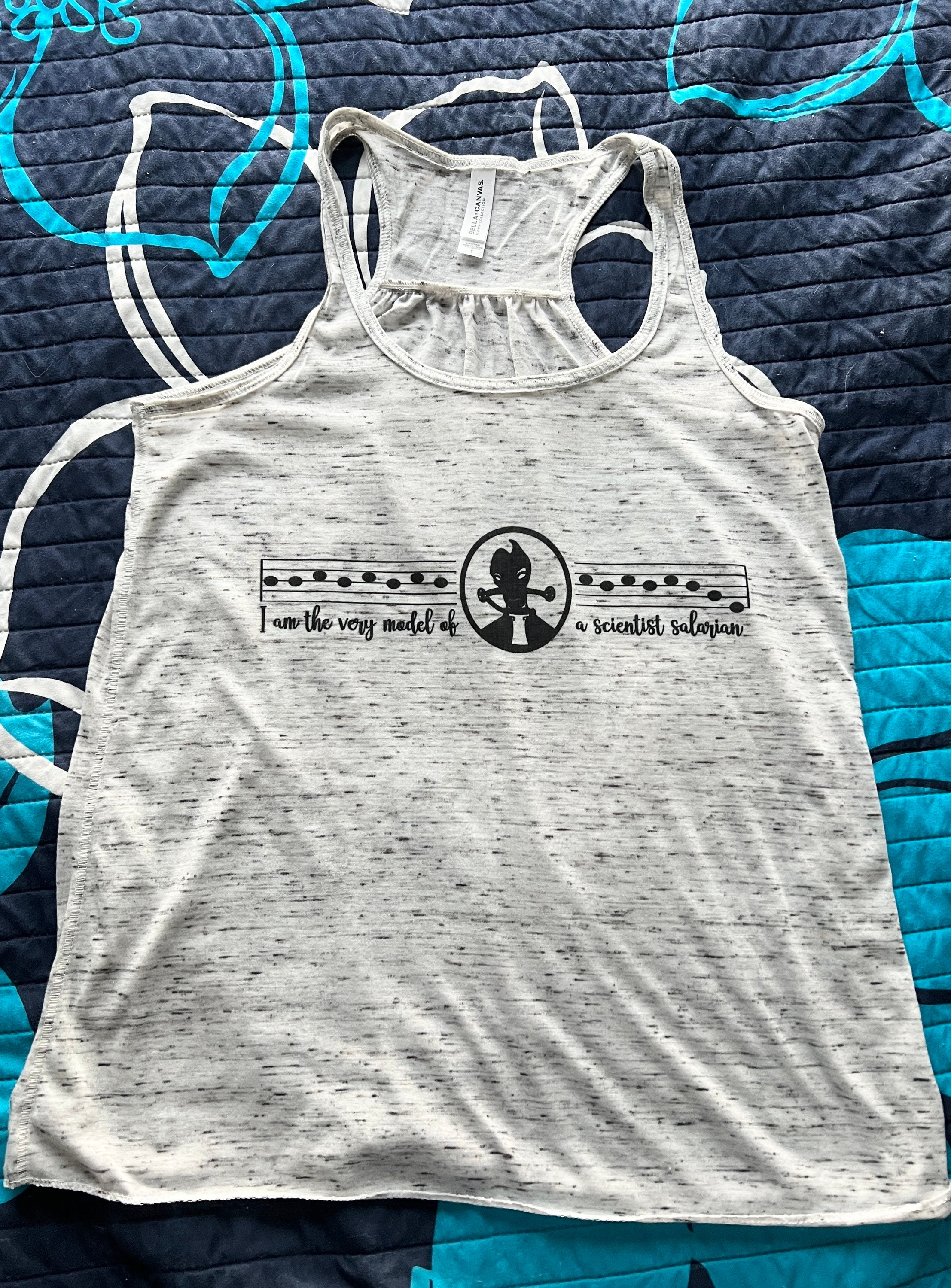 The Very Model of a Scientist Salarian Tank - Etsy