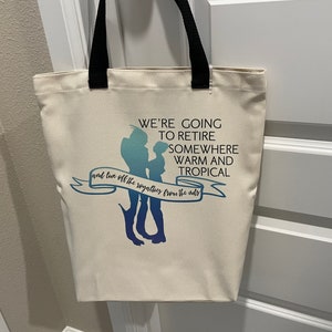 Somewhere Tropical Tote Bag