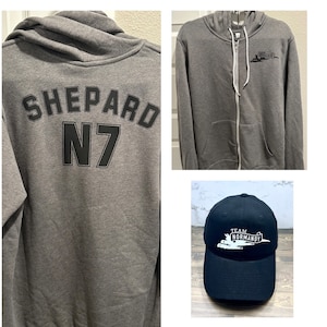 Grey Team Normandy hoodie and hat set