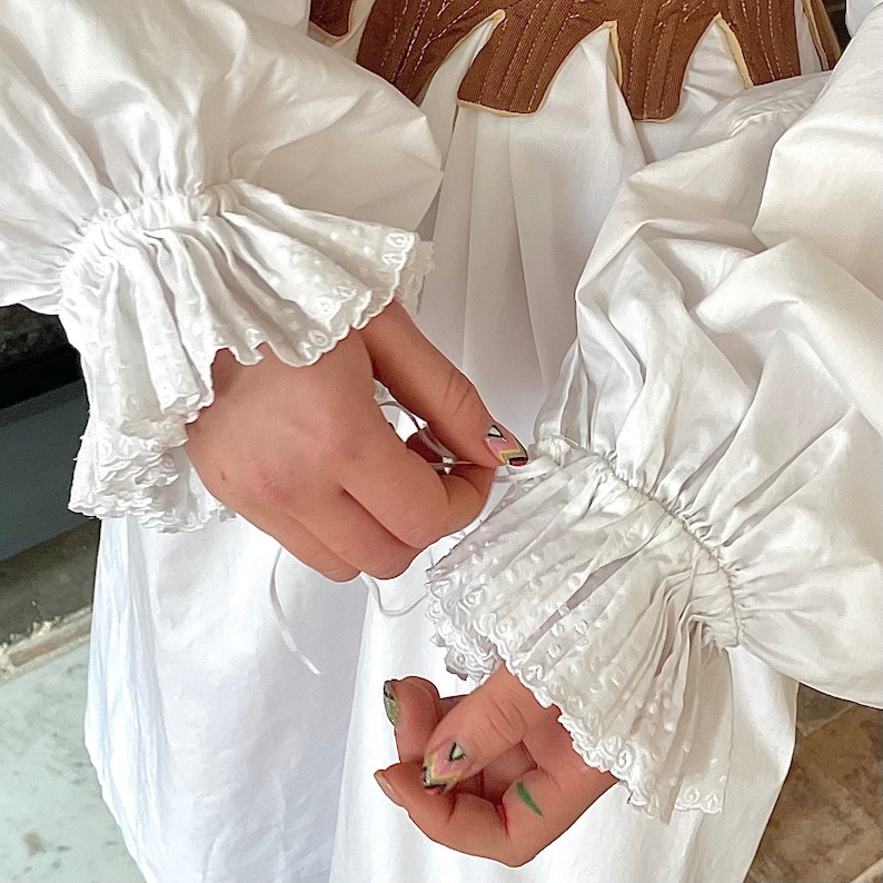18th Chemise, Rococo/baroque Shift, White Chemise - Etsy