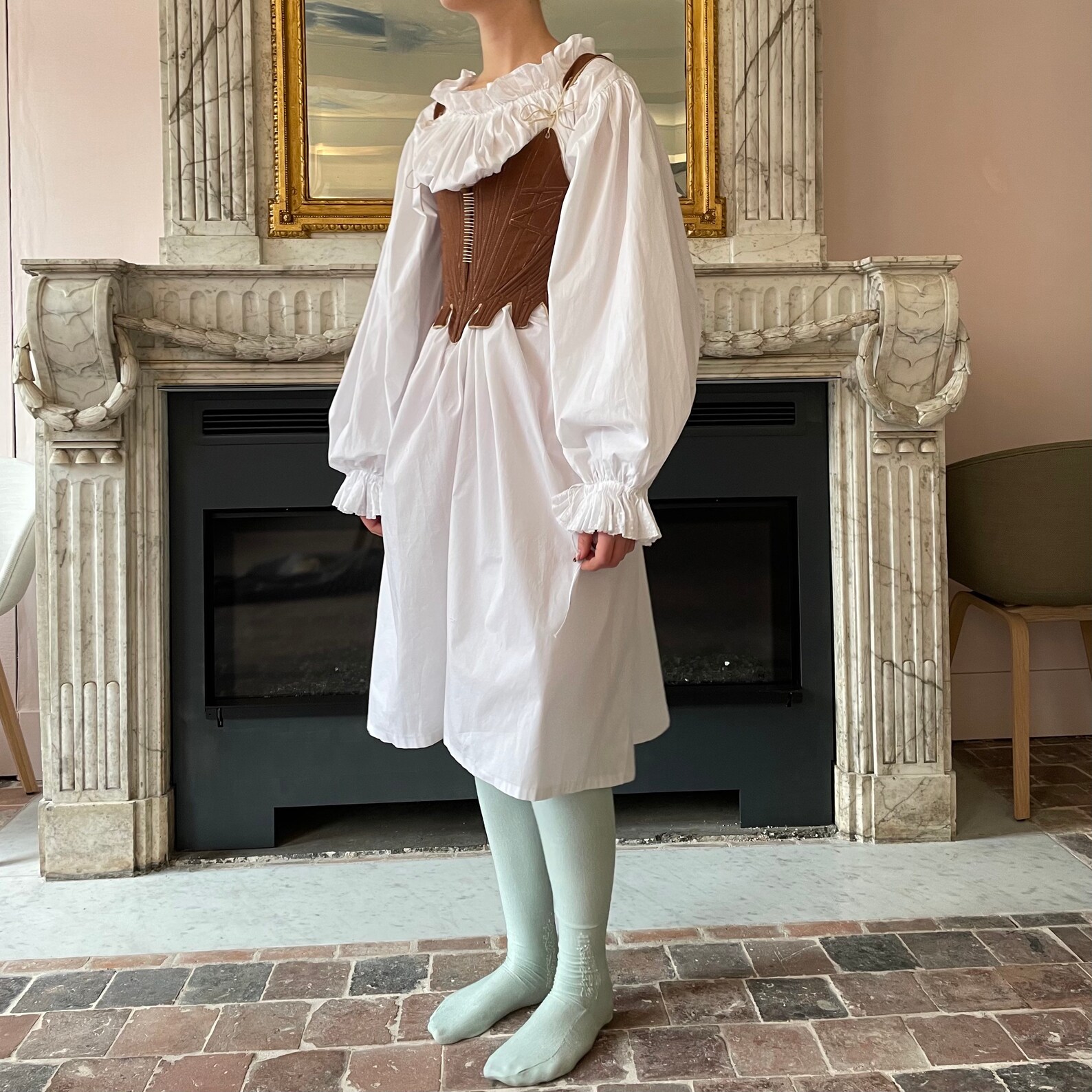 18th Chemise, Rococo/baroque Shift, White Chemise - Etsy