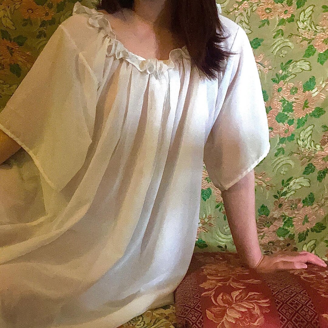 18th Chemise, Rococo/baroque Shift, Lightweight White Chemise, Summer ...