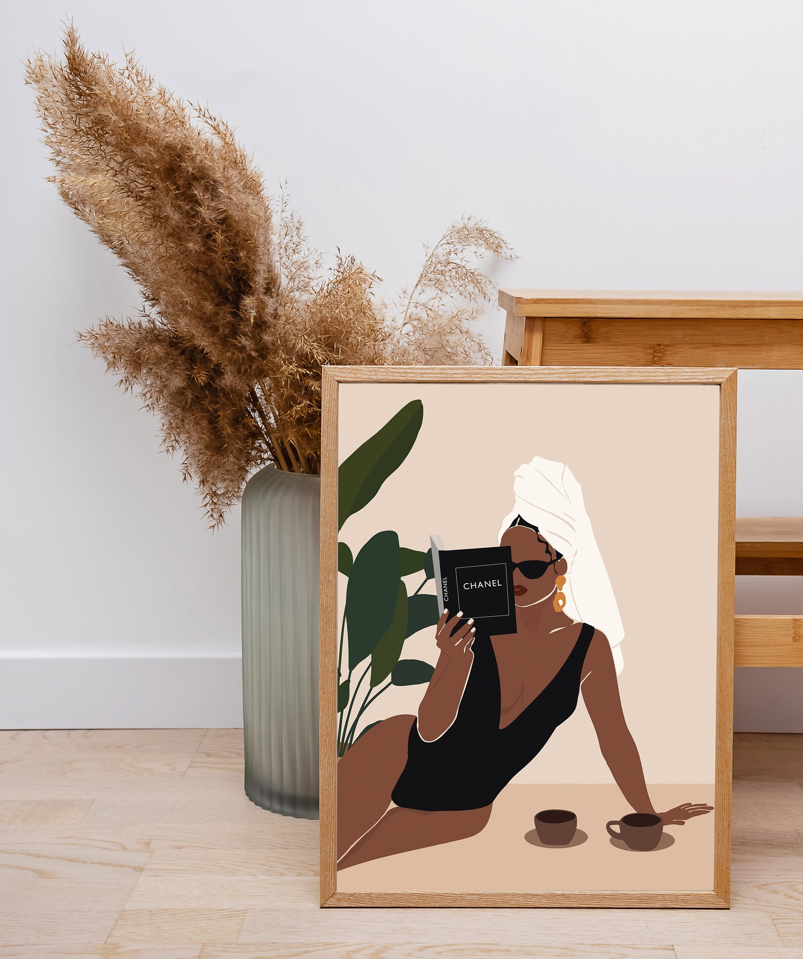 Black Girl Magic Art Minimal Wall Art Black Girl Wall Art Etsy UK
