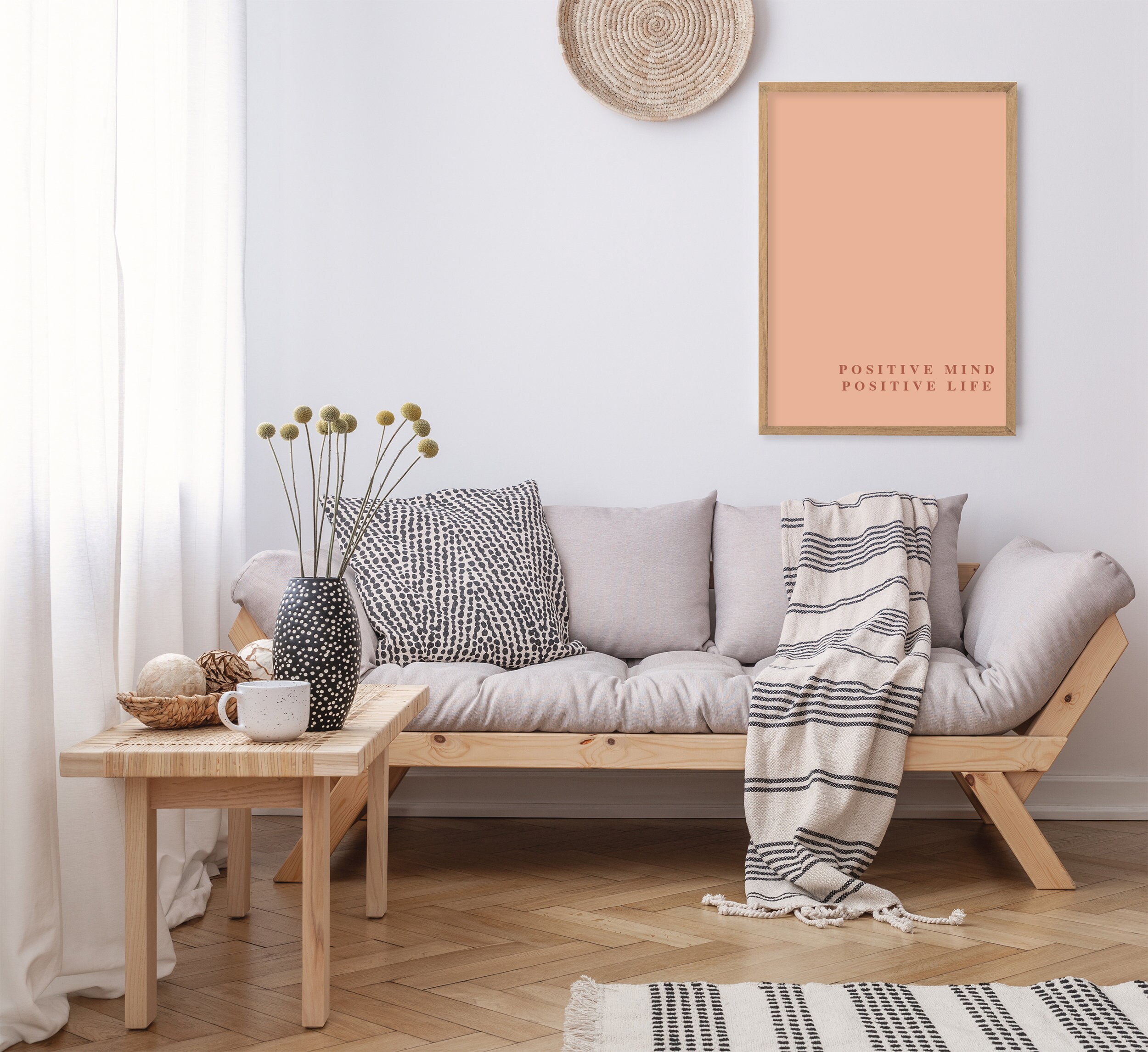 Positive Quote Art Printable Quote Art Bedroom Wall Art | Etsy