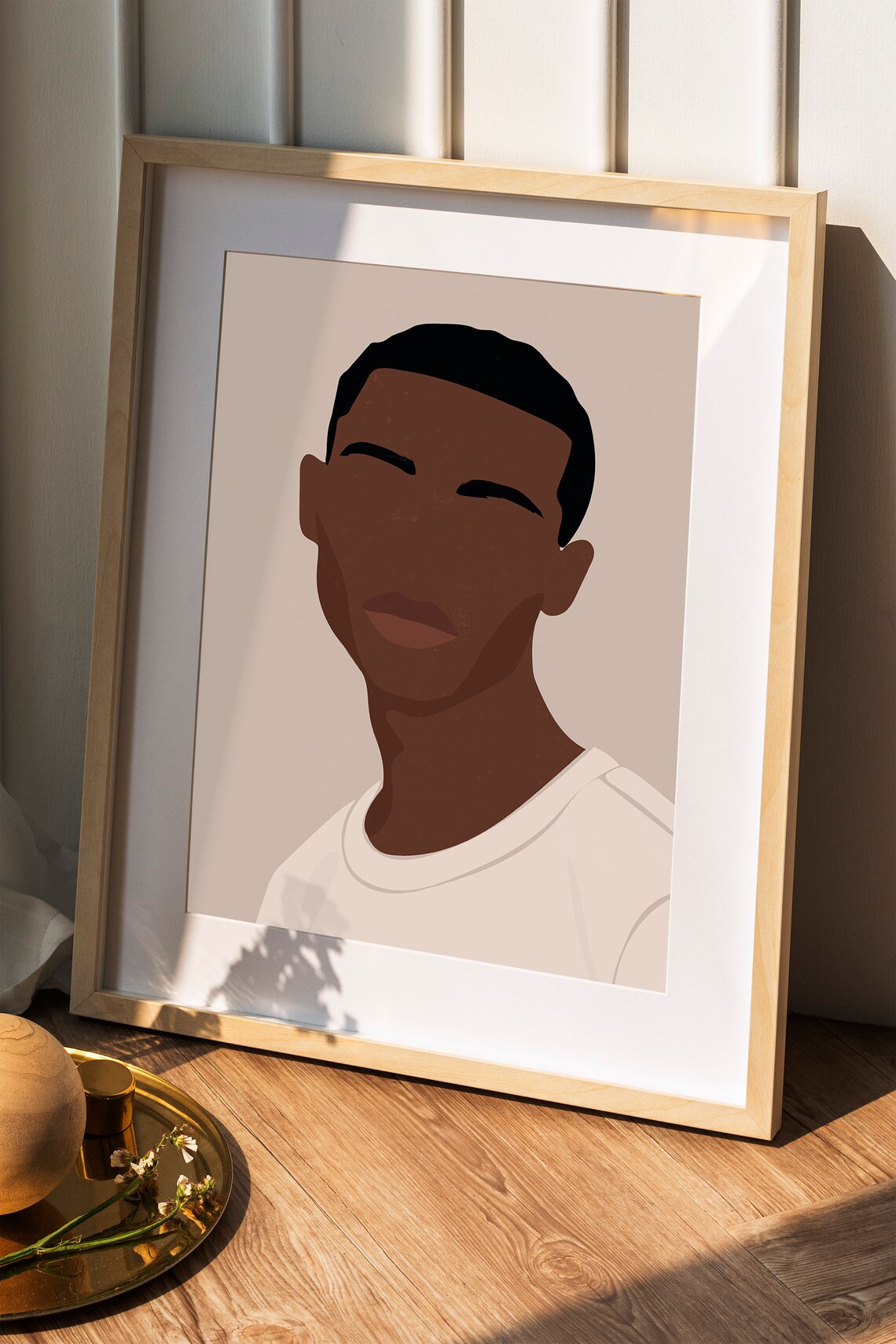 Black Man Print African Wall Art Fashion Print African | Etsy