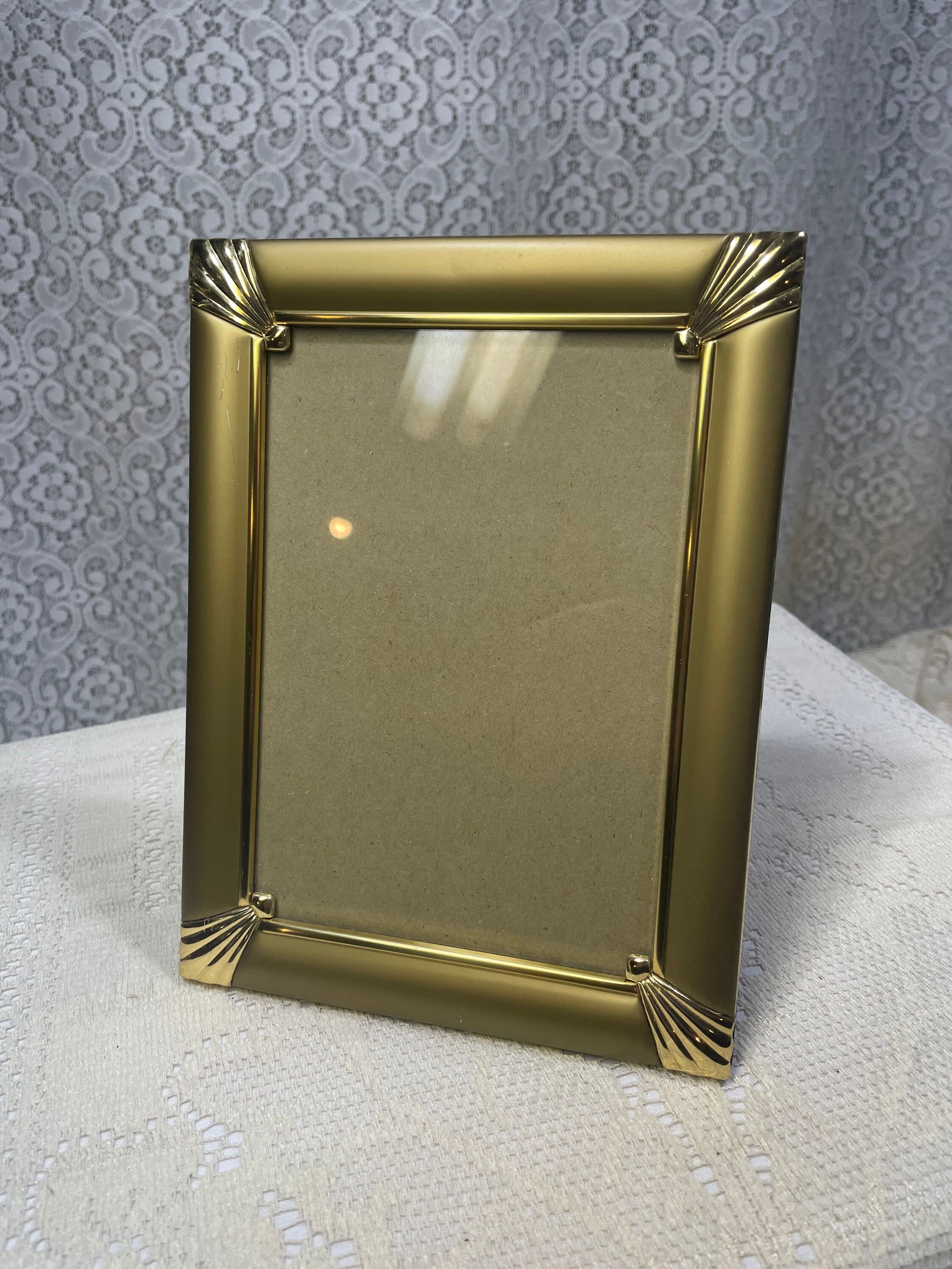 Vintage 5x7 Ornate Gold Metal Picture Frame ,vintage 5x7 Picture Frames ...