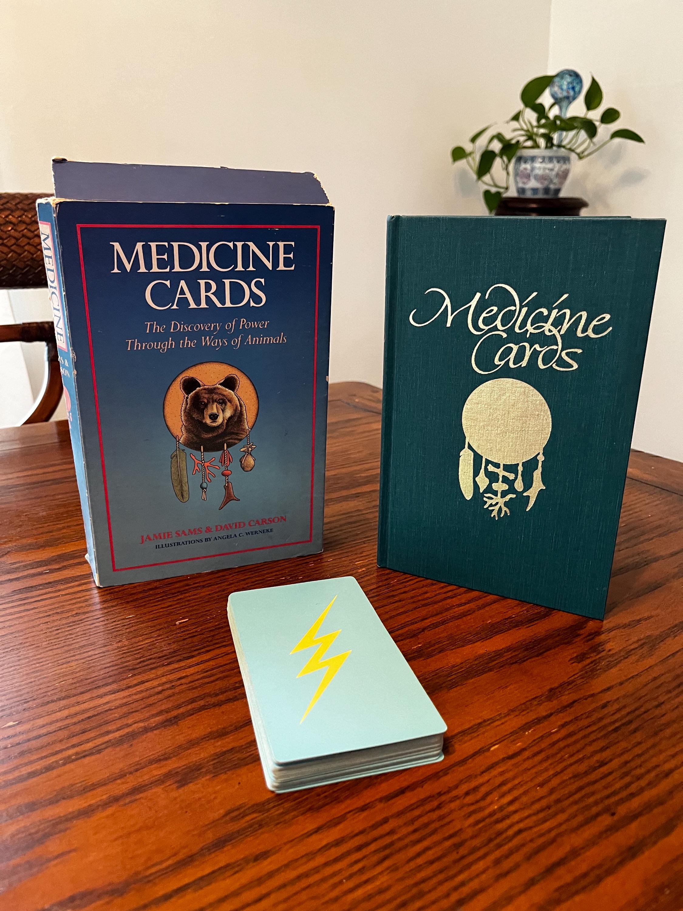 Vintage Medicine Cards, Medicine Cards, Vintage Tarot Cards, Tarot