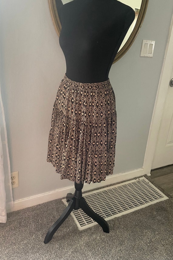 Vintage Size 12 Black Skirt