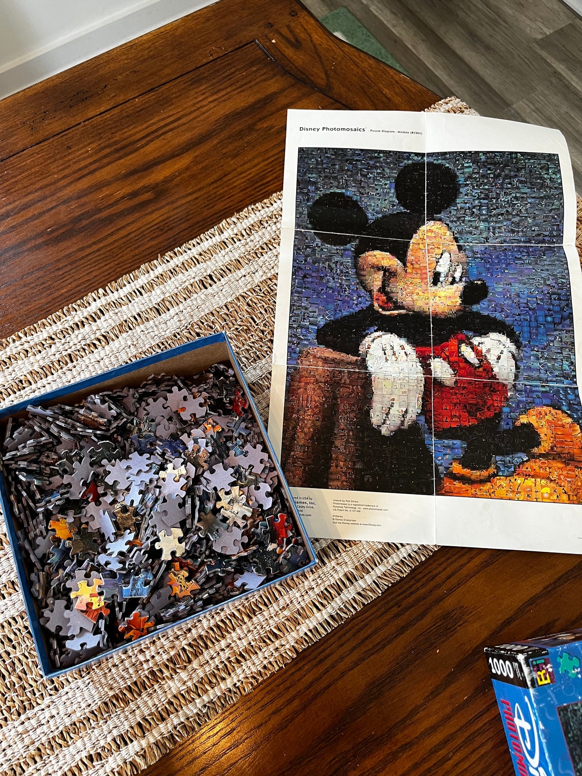 Vintage Mickey Mouse Mosaic Puzzle, Vintage Mickey Mouse Puzzle ...
