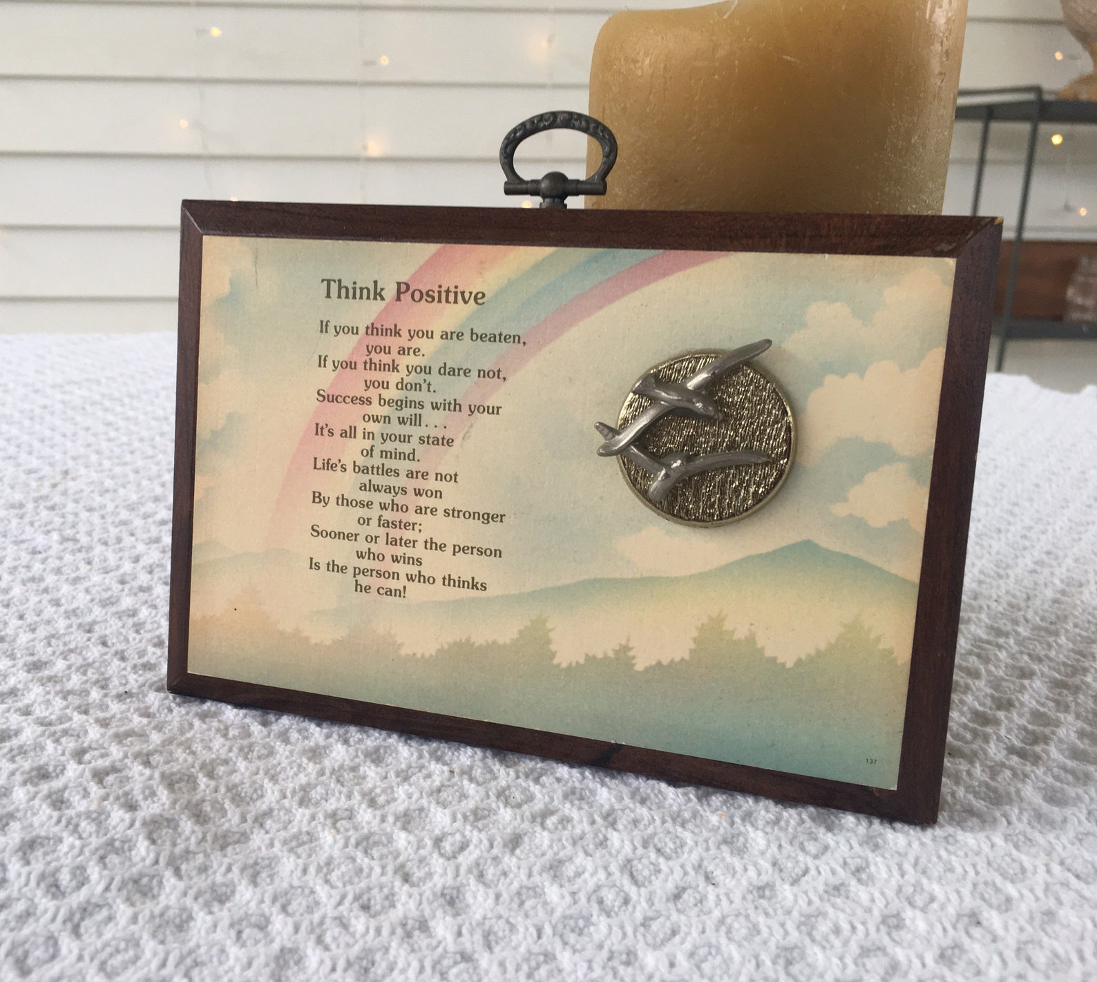 Vintage Paula Plaques Of Memories Inspirational Wall Decor Etsy