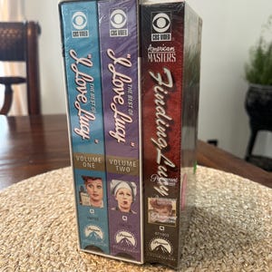 Vintage I Love Lucy VHS Collection, I Love Lucy, Vintage VHS Tapes, I Love Lucy Collections,