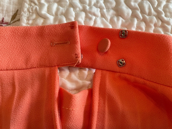 Vintage Peach Long Toni Todd Skirt, Vintage Pink … - image 4