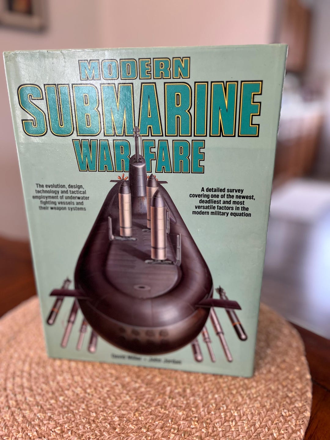 Vintage Submarine Warfare Book, Submarines, Vintage Submarine Books