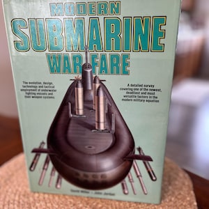 Vintage Submarine Warfare Book, Submarines, Vintage Submarine Books, Submarine Warfare.