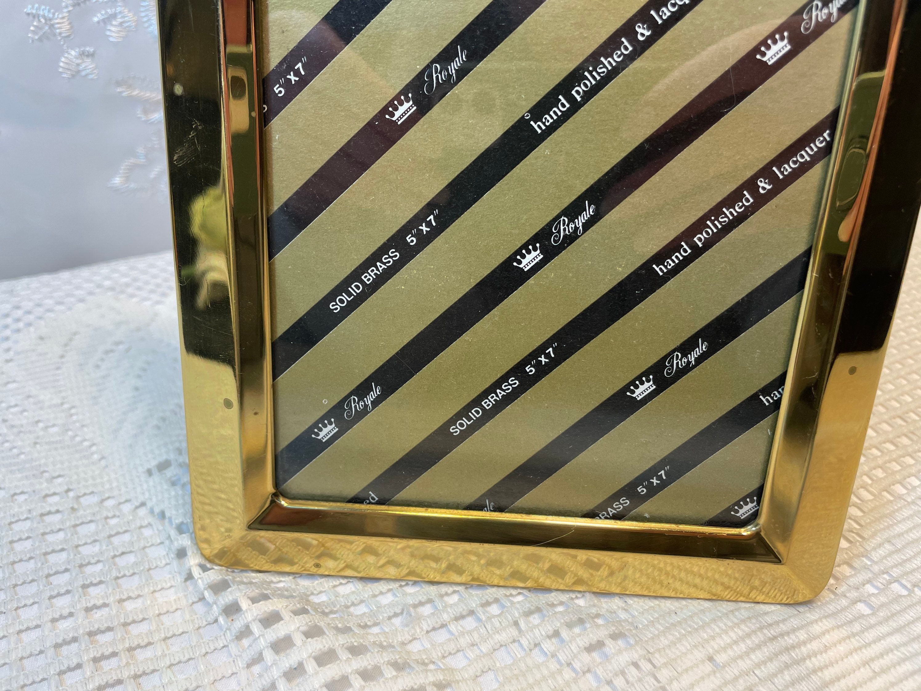 Vintage 5x7 Gold Metal Picture Frame ,vintage 5x7 Picture Frames ...