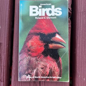 Vintage American Birds Book, American Birds, Vintage Bird Books, Bird Books, Bird Guide, Educational Bird Book, Vintage Books, Cardinals.