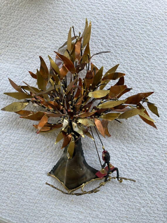 Vintage Copper Tree Wall Decor Vintage Copper Tree Vintage Etsy