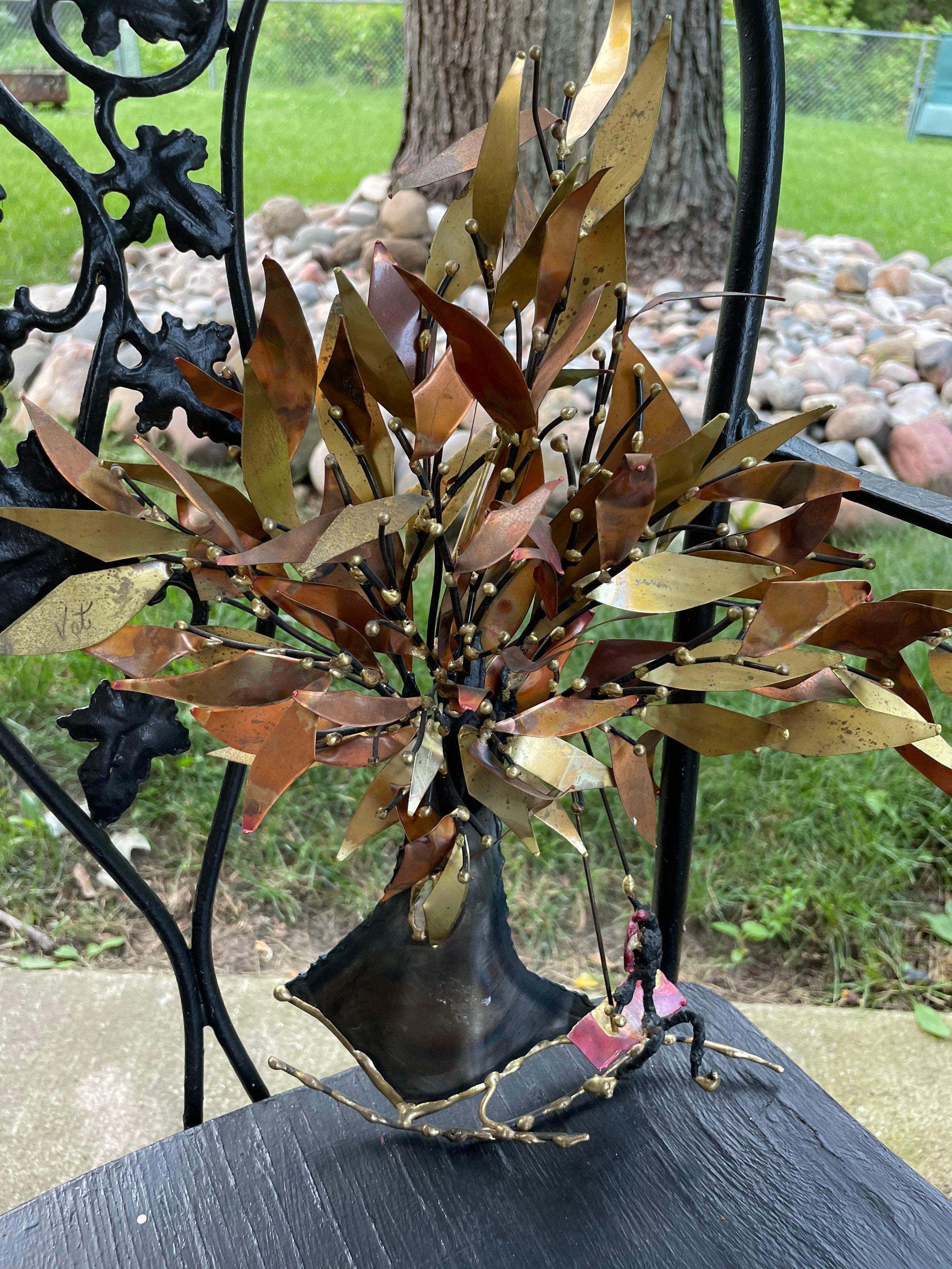 Vintage Copper Tree Wall Decor Vintage Copper Tree Vintage Etsy