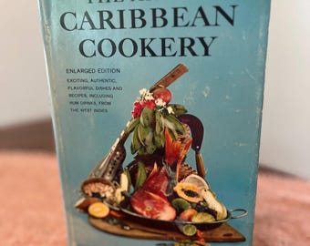 Vintage Carribean Cookery Cookbook, Vintage Carribean Cookbook, Carribean Cookbook, Vintage Cookbooks, Cookbooks.
