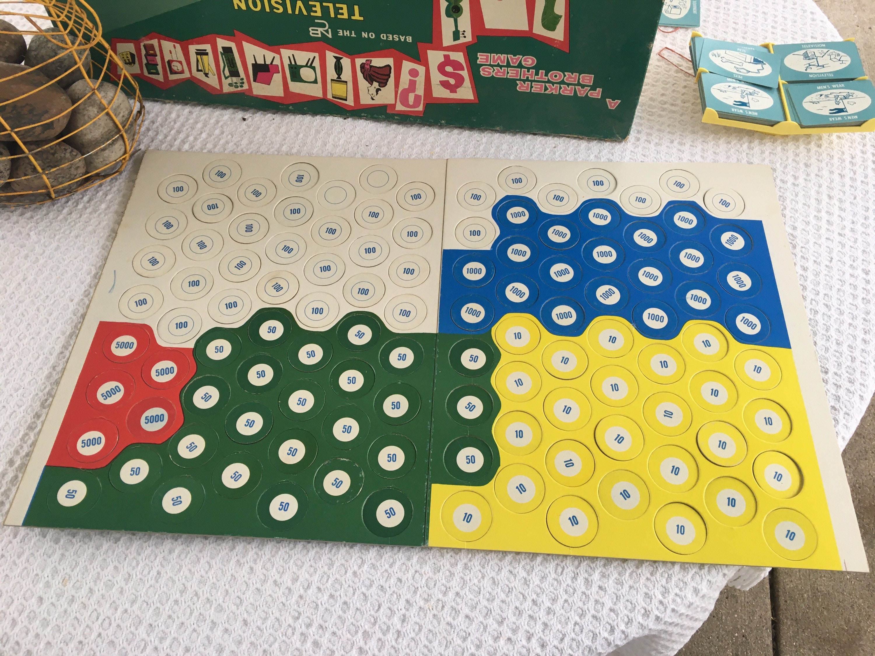 Vintage Say When Board Game 1960s Board Games Vintage Board Etsy