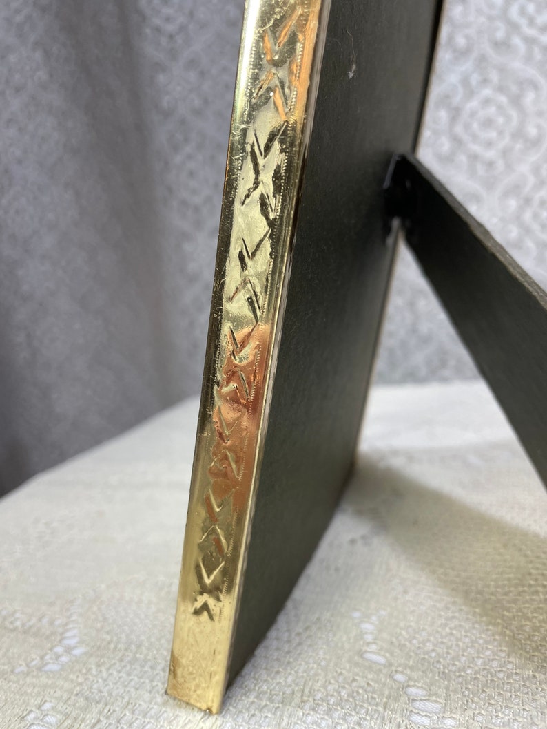 Vintage 5x7 Ornate Gold Metal Picture Frame vintage 5x7 - Etsy