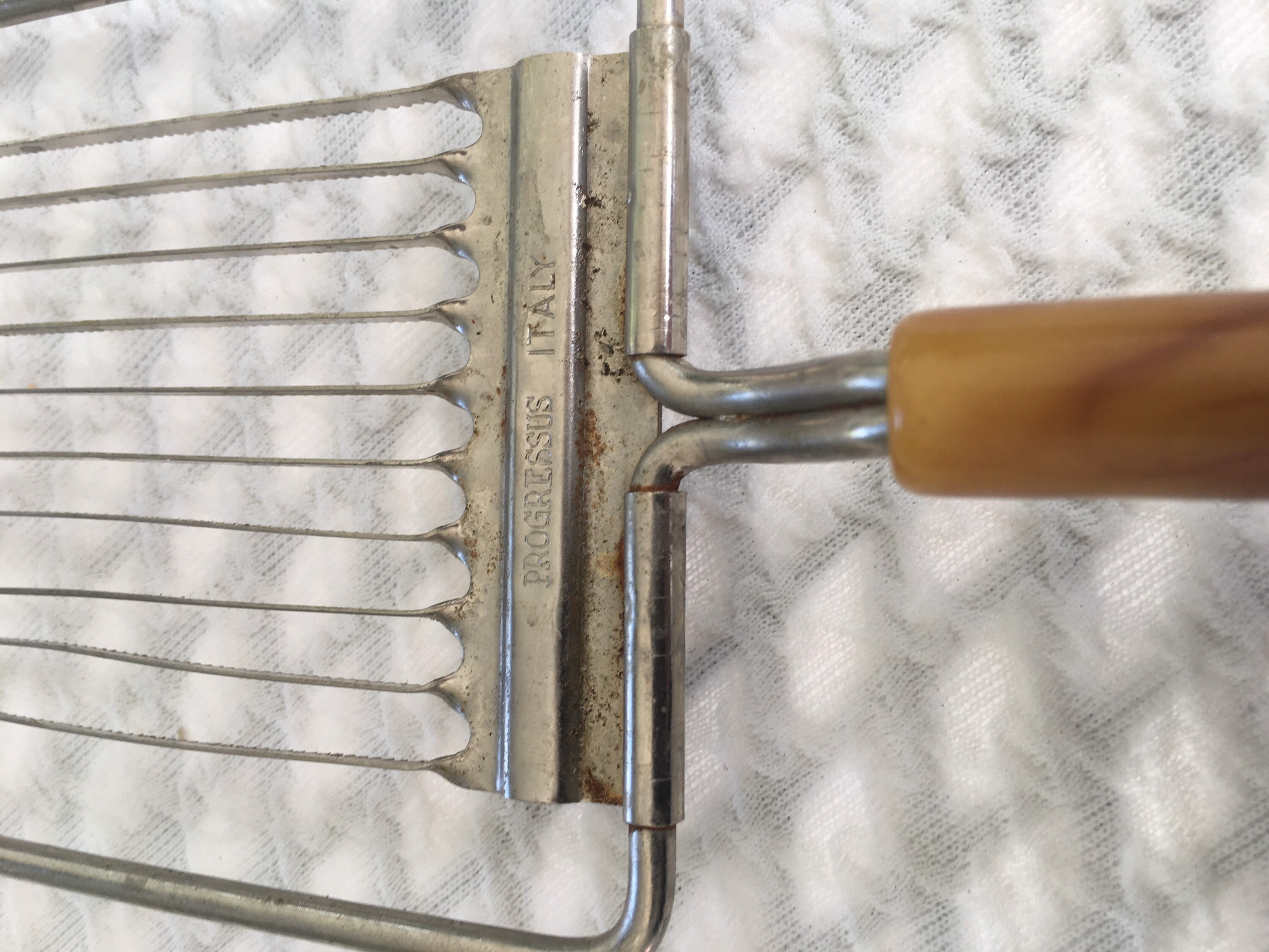 Retro Progressus Bakelite Tomato Slicer Made In Italy Vintage Etsy