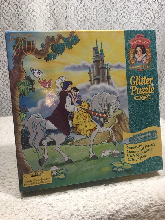 Vintage Disney's Snow White 70 Piece Puzzle, Vintage Snow White